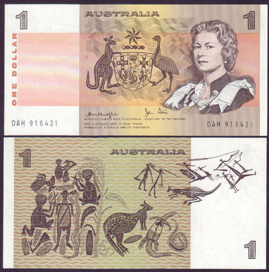 1979 Australia $1 Knight/Stone (gEF) L001292